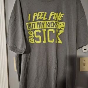 Unbranded Men's Sick Kicks Tshirt Size 3xl